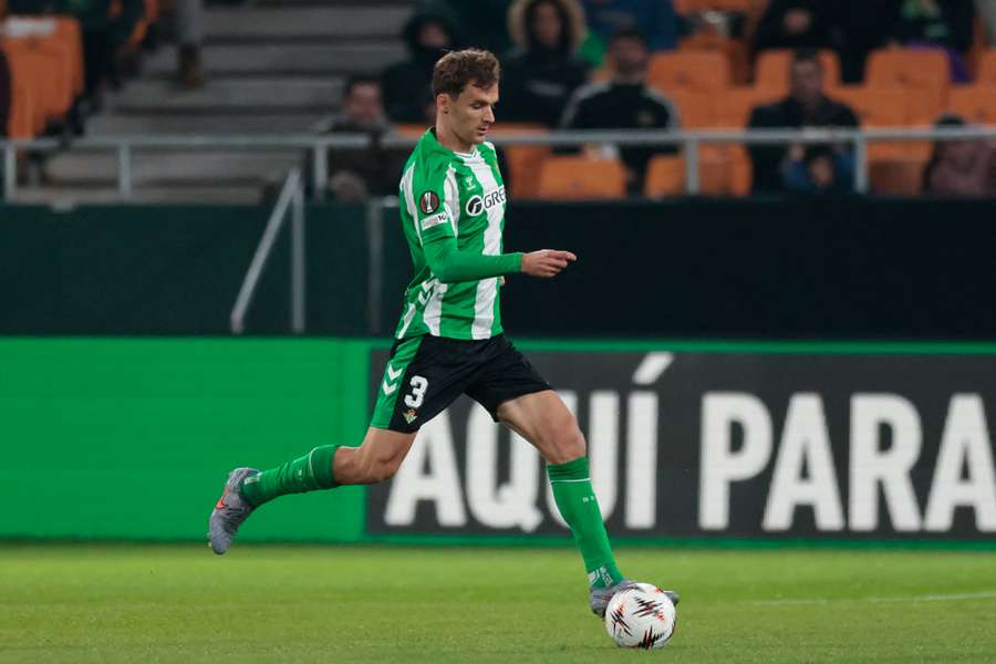 Diego Llorente, del Betis Diego Llorente, del Betis