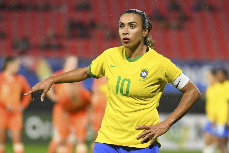 Marta hat für Brasilien bislang 202 Länderspiele absolviert