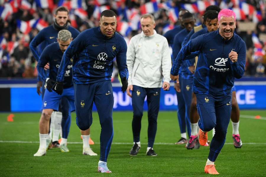 Mbappé y Griezmann estuvieron a gran nivel contra Países Bajos