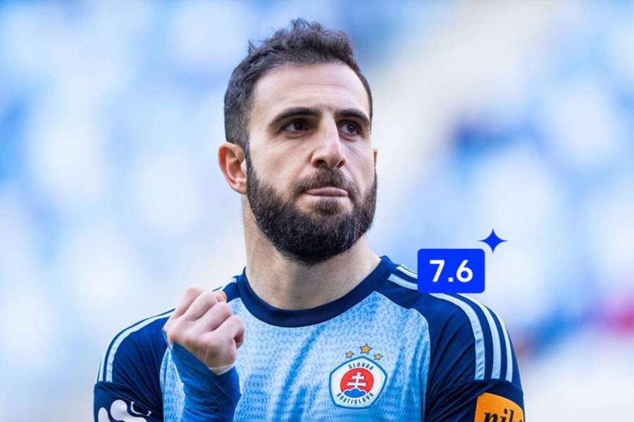 Barseghjan sa stal najlepšie hodnoteným hráčom tejto sezóny.