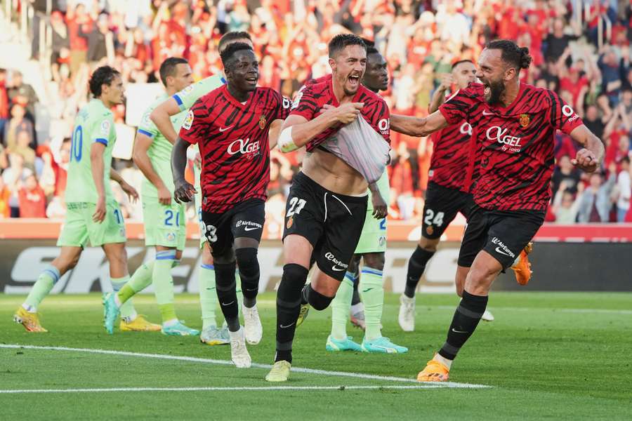 Mallorca have moved into the top half