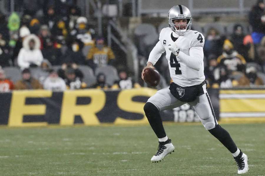 Derek Carr may have said a premature goodbye to Las Vegas fans