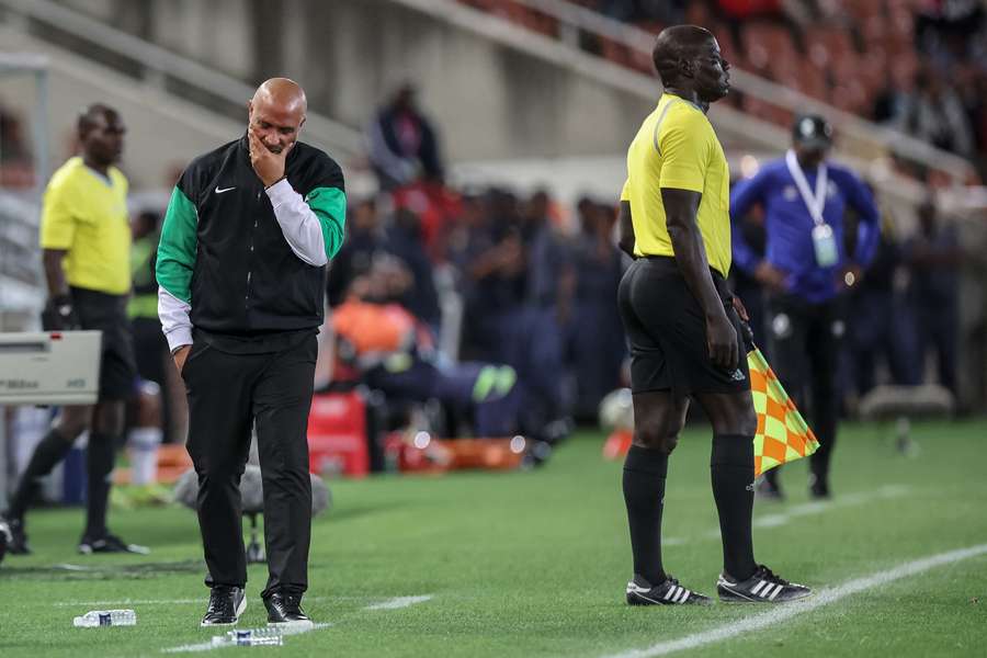 Eric Chelle lors de la campagne du Nigeria en qualifications à la Coupe du monde. Eric Chelle lors de la campagne du Nigeria en qualifications à la Coupe du monde.