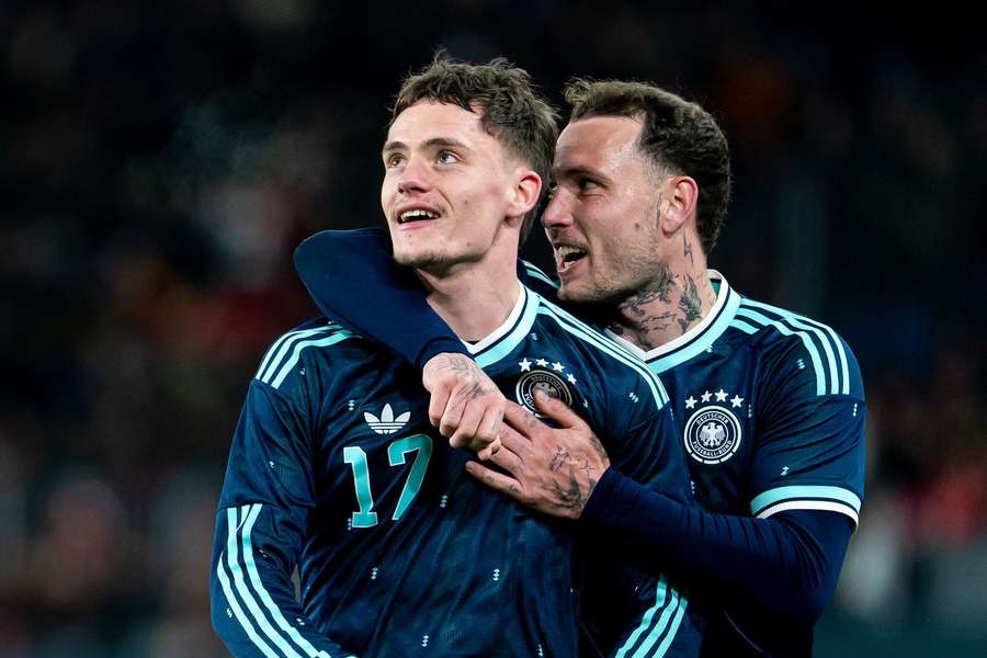 Wirtz (l.) glänzte mit vier Torbeteiligungen Wirtz (l.) glänzte mit vier Torbeteiligungen