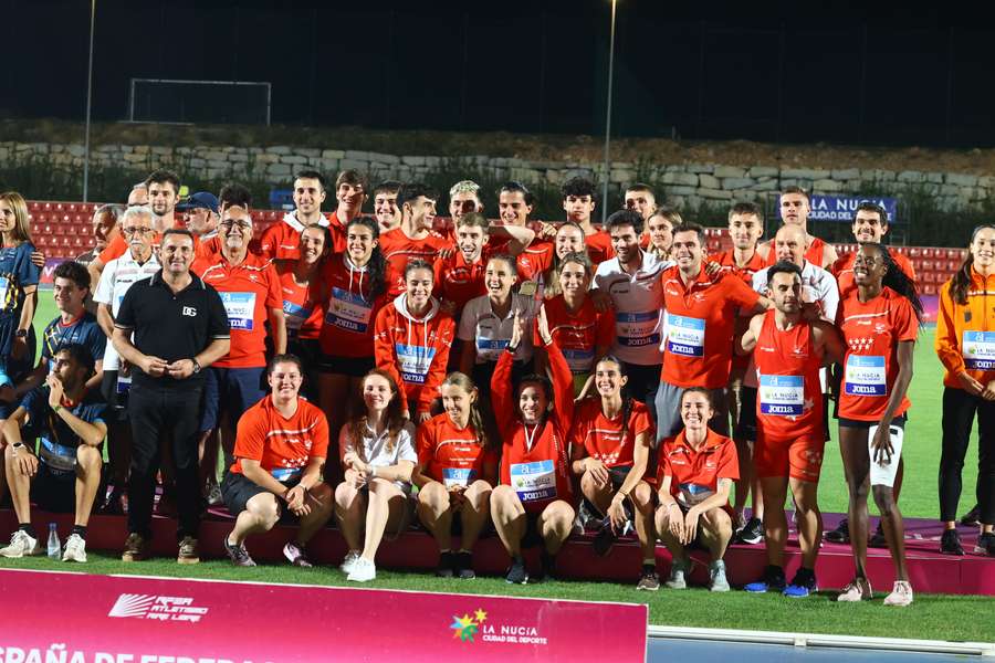 Madrid revalida el título nacional de Federaciones Autonómicas de atletismo