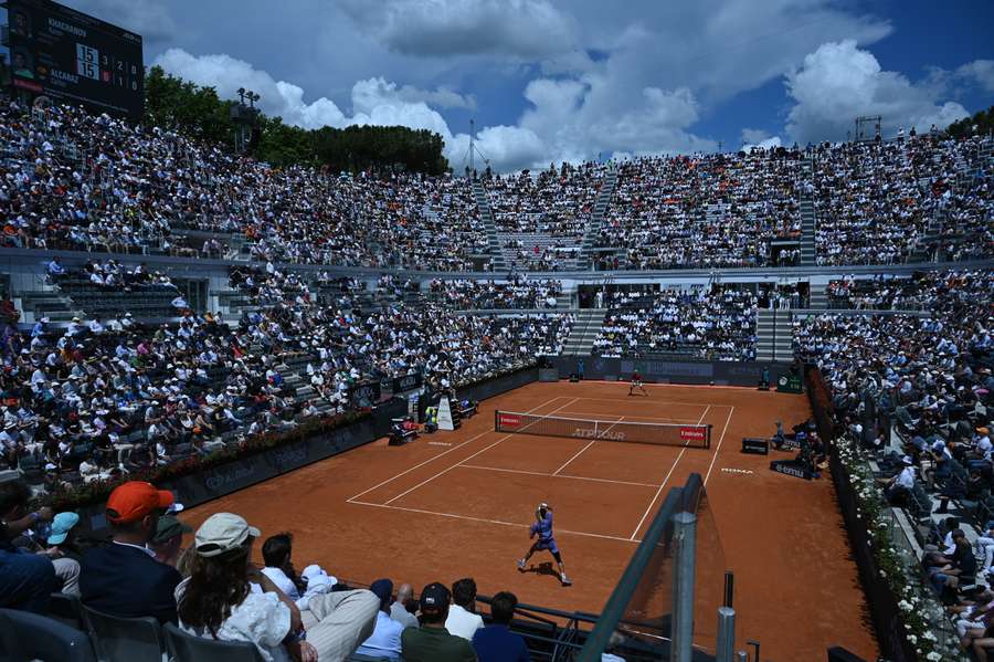 Le Masters 1000 de Rome ce mardi.