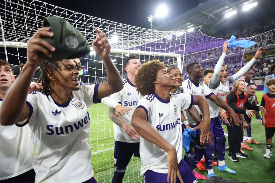 Anderlecht move on in the UEFA Europa League qualifying rounds.