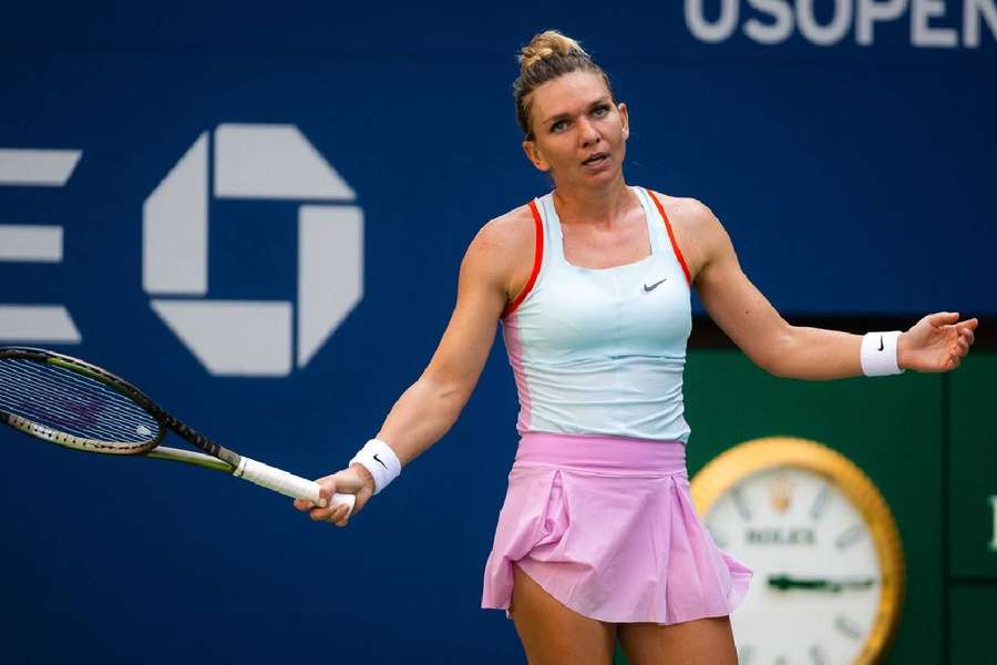 Simona Halep la US Open 2022