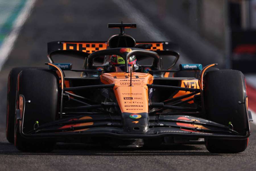 McLaren's Lando Norris in action in Bahrain
