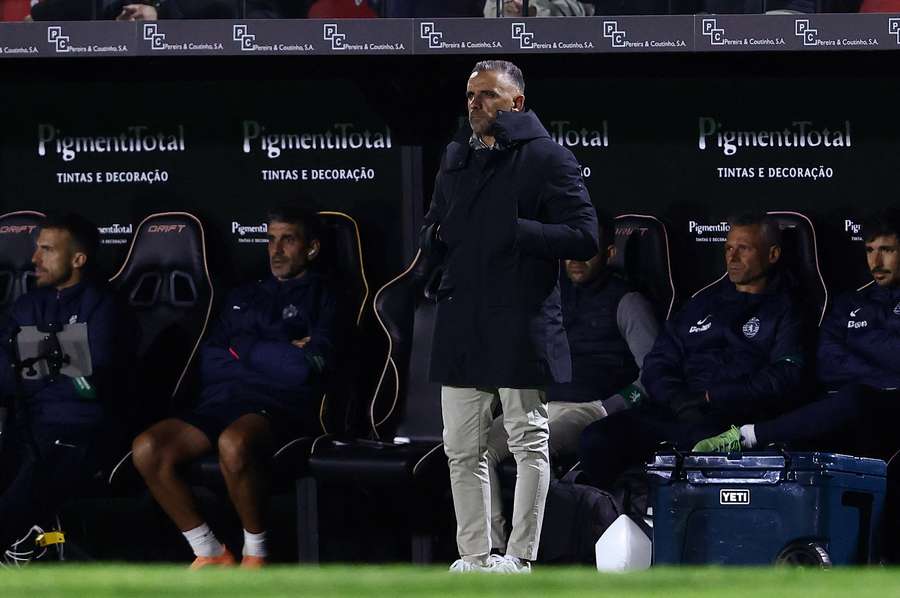 Rui Borges, treinador do Sporting