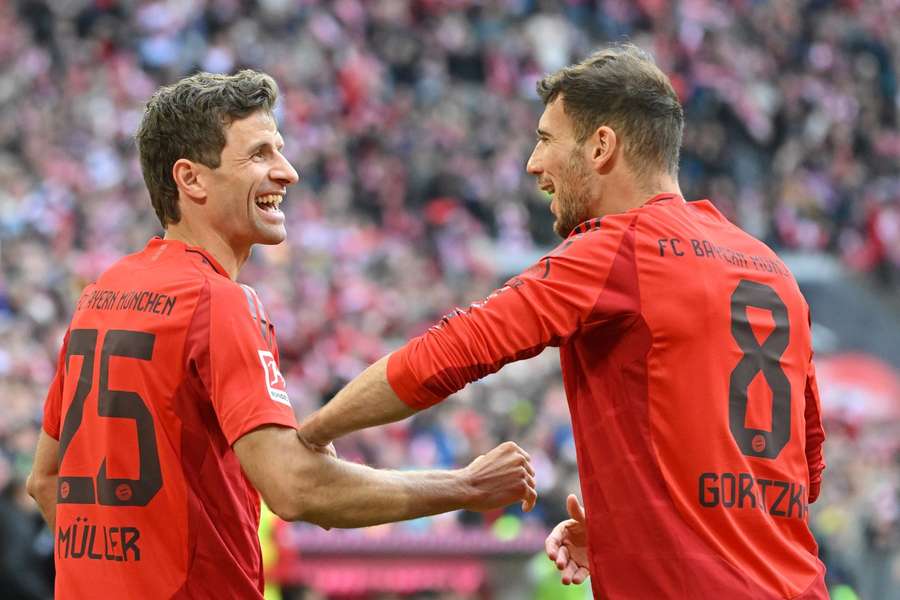 Müller so spoluhráčom Goretzom.
