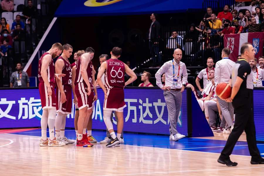 Latvia secured a massive upset against Spain