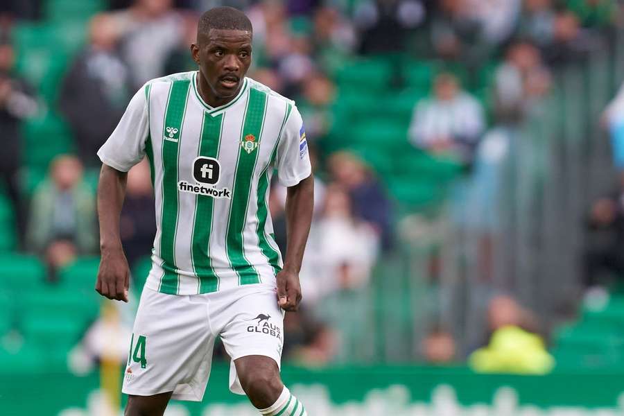 William em ação pelo Betis