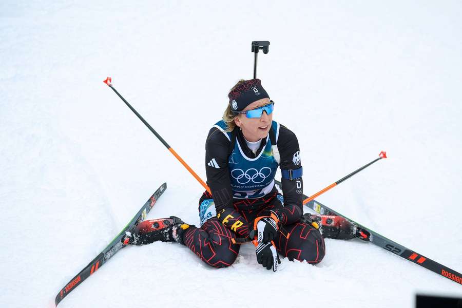 Biathletin Franziska Preuß erlebt eine schwierige Saison