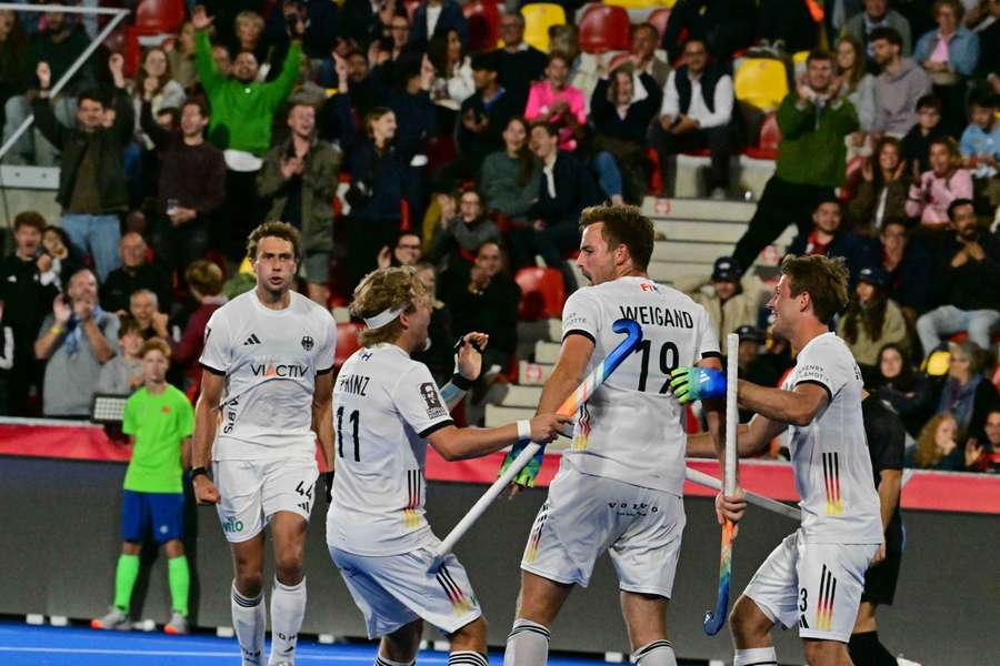 Deutschland bejubelt den Einzug ins WM-Finale Deutschland bejubelt den Einzug ins WM-Finale