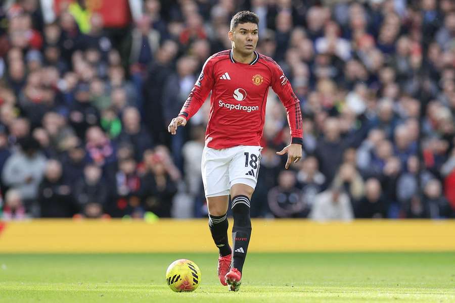 Casemiro's ball recoveries vs Crystal Palace Casemiro's ball recoveries vs Crystal Palace