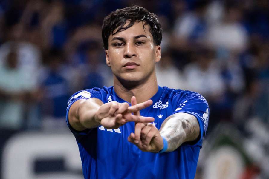 Kaio Jorge fez o gol da vitória celeste no Mineirão Kaio Jorge fez o gol da vitória celeste no Mineirão