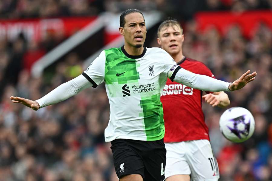 Van Dijk said Liverpool only had themselves to blame for the draw