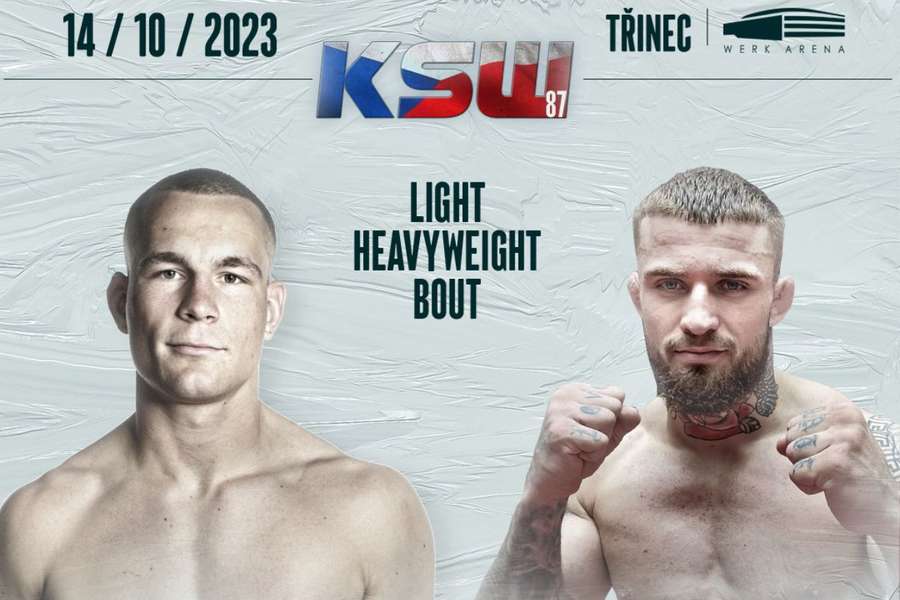 Czesko-polskie starcie dodane do karty walk gali KSW 87 w Trzyńcu