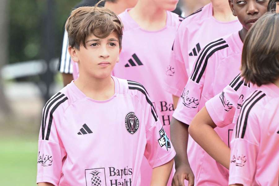 Thiago, hijo de Leo Messi