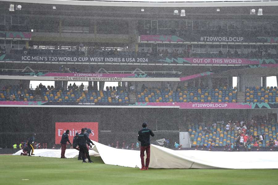 England and Scotland received a point each after rain prevented play
