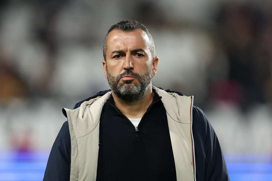 Diego Martínez, en un partido de Las Palmas.