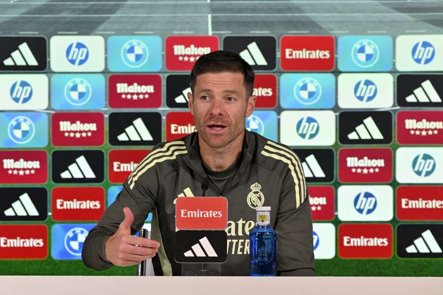 Xabi Alonso, treinador do Real Madrid