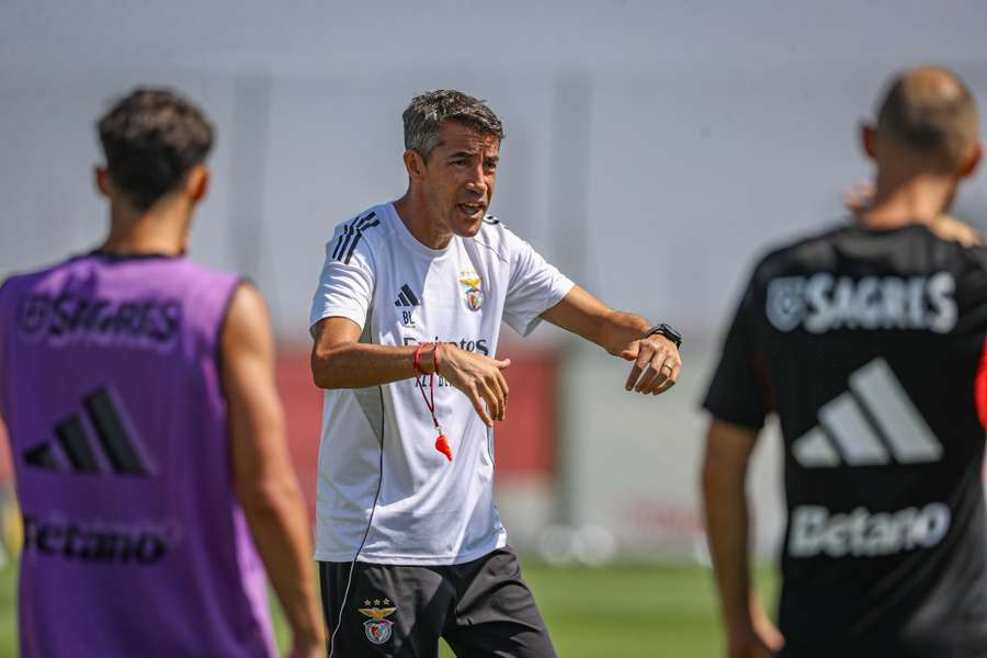 Bruno Lage, treinador do Benfica