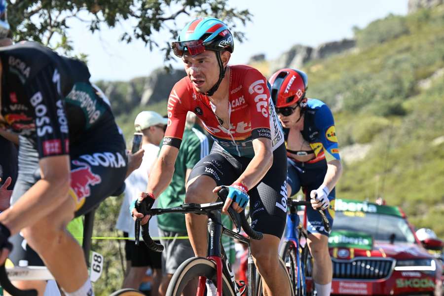 Andreas Kron imponerede stort på fjerde etape af årets Vuelta a España.