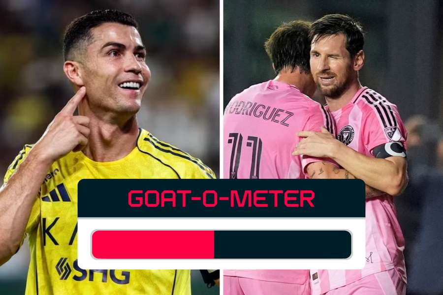 Das GOAT-o-Meter spricht in dieser Woche leicht für Lionel Messi.