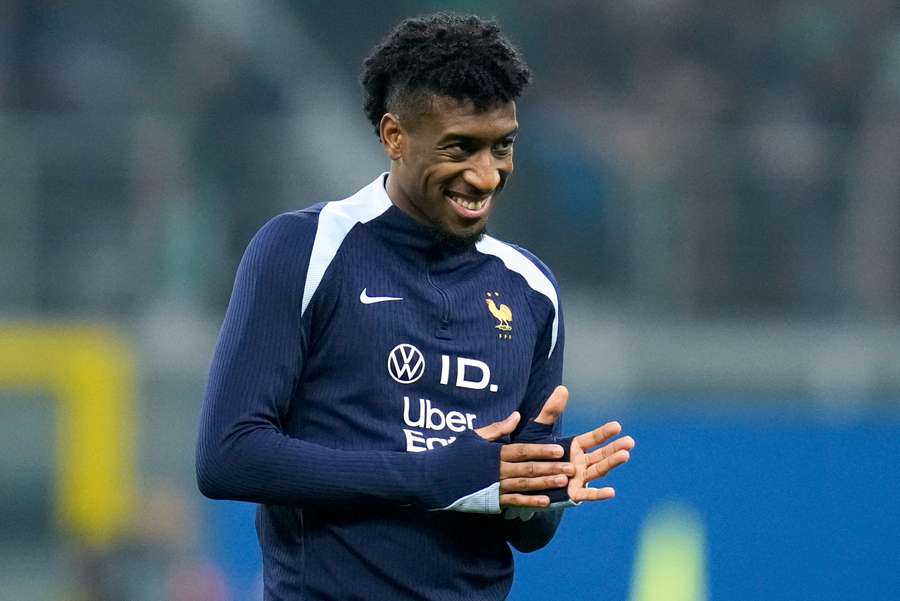 Coman en Ligue des nations en novembre 2024.
