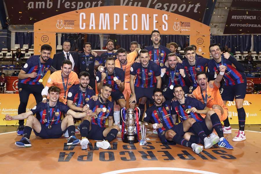 El Barcelona revalidó su título de campeón de la Supercopa de España