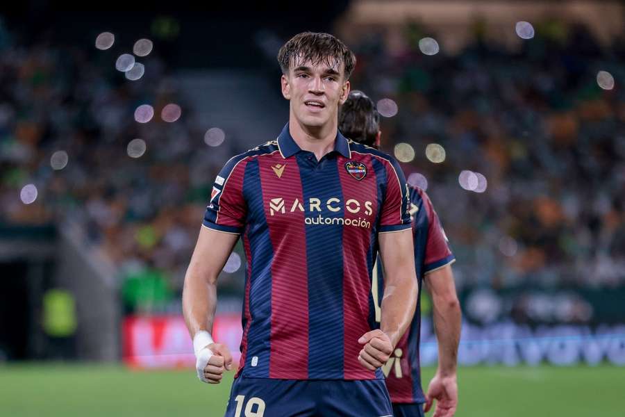 Carlos Espi scored 11 goals in LaLiga for Levante last season Carlos Espi scored 11 goals in LaLiga for Levante last season