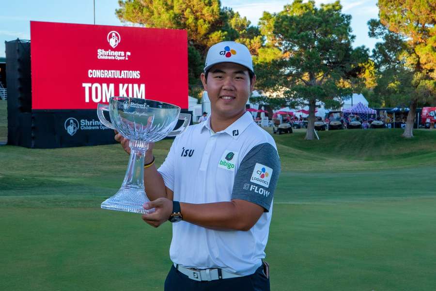 Kim claimed his second PGA title