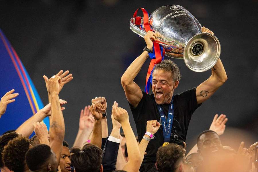 "Cette fois ça y est, on l'a", savoure Luis Enrique en conférence de presse