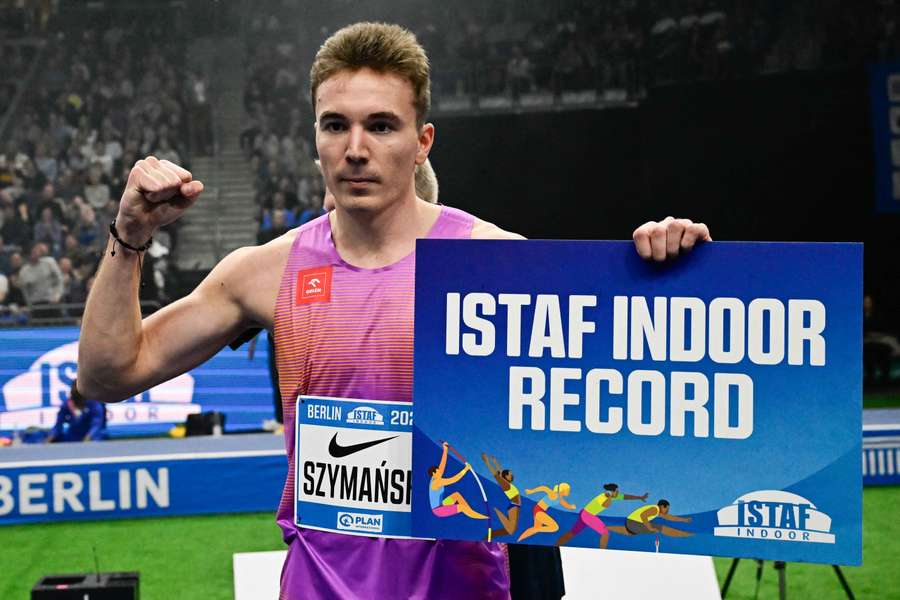 Szymański poprawił rekord Polski i wyrównał najlepszy w tym roku wynik na świecie