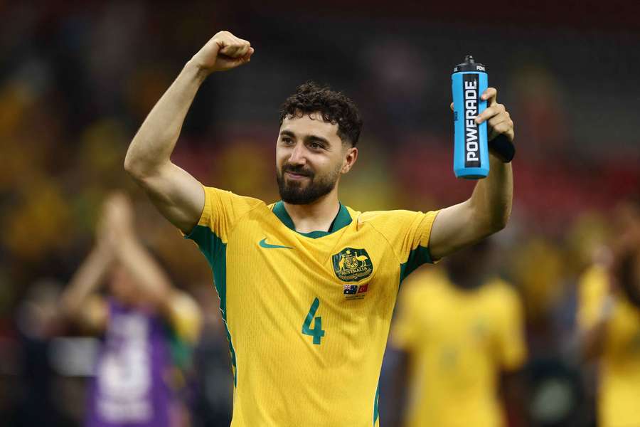 Australia right back Jacob Italiano will be absent against Paraguay.