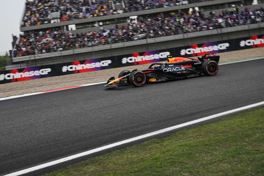Max Verstappen lors du GP de Chine