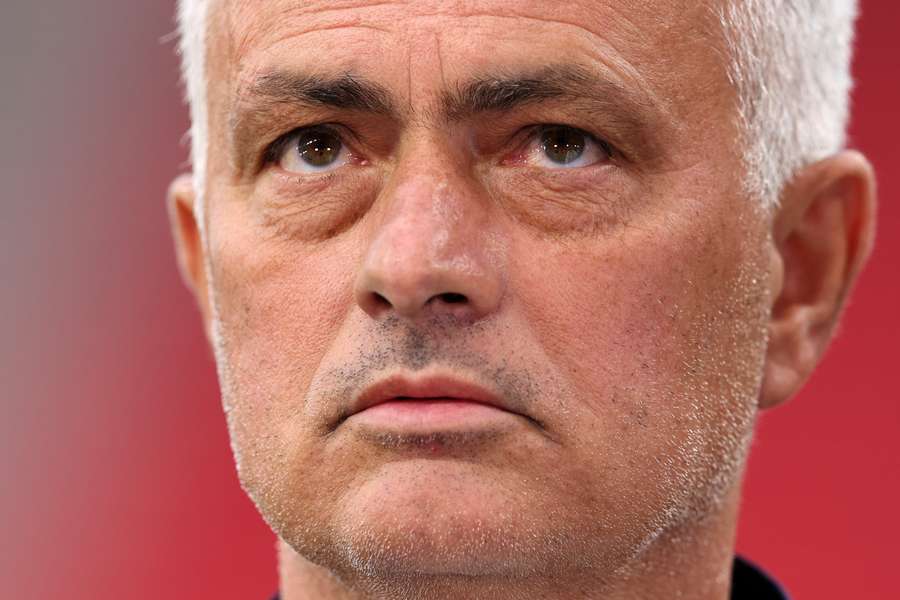 José Mourinho is bezig aan zijn tweede seizoen bij AS Roma