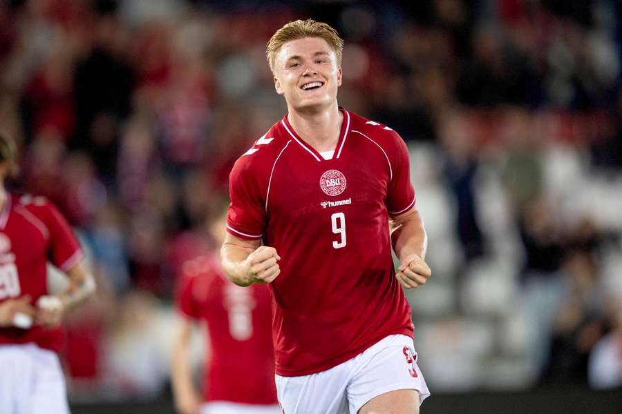 Conrad Harder will hope to qualify Denmark for the European Under-21 Championships