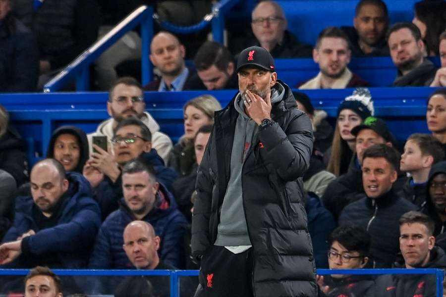 Jürgen Klopp zei dat het 0-0 gelijkspel van zijn ploeg bij Chelsea van dinsdag "een kleine stap in de goede richting" was