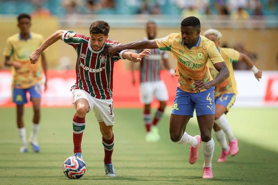 O Fluminense começou mal, mas se ajustou e controlou a partida O Fluminense começou mal, mas se ajustou e controlou a partida