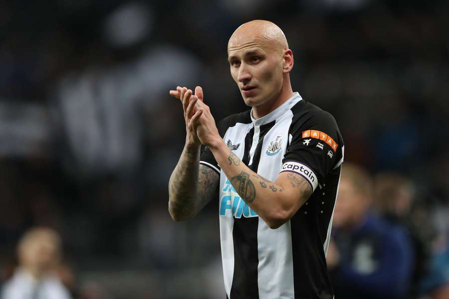 Jonjo Shelvey was injured during pre-season against Benfica