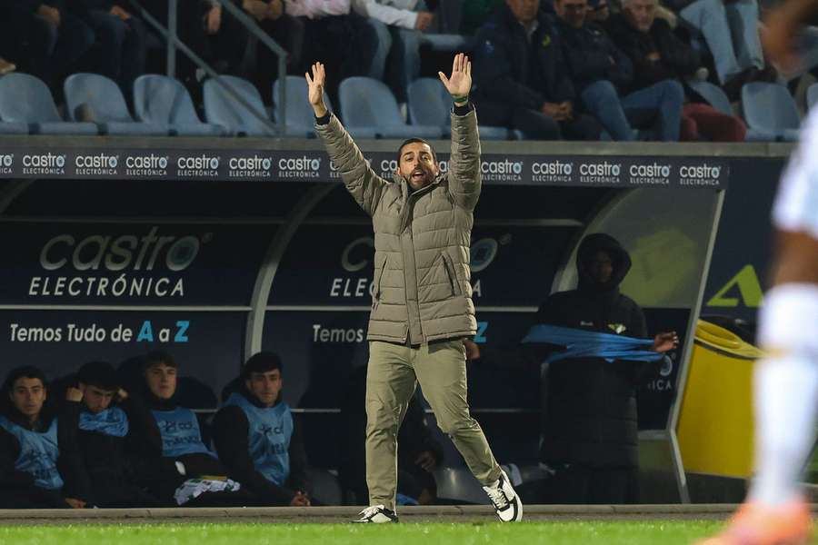 Vasco Botelho da Costa, treinador do Moreirense Vasco Botelho da Costa, treinador do Moreirense