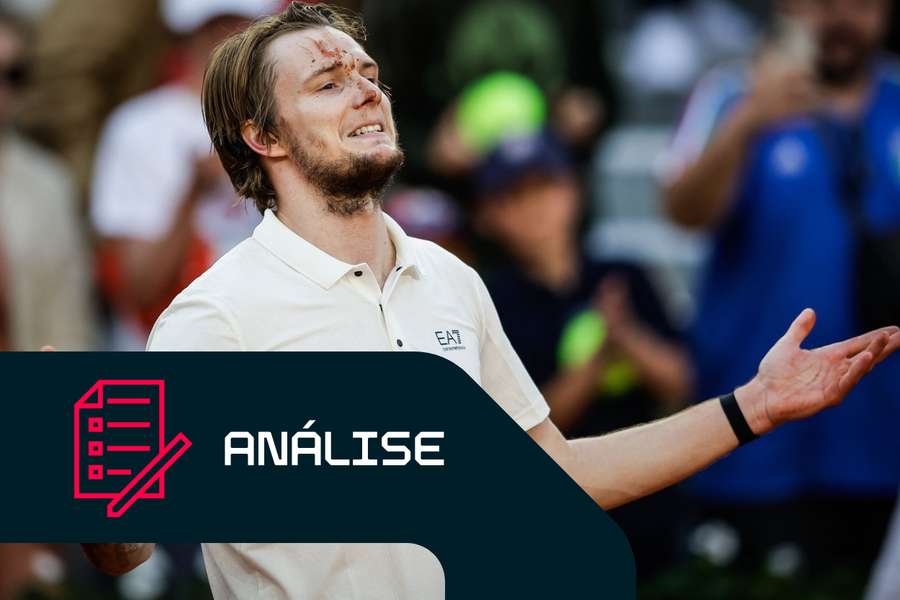 Com uma tendência para a auto-sabotagem, mas também para a genialidade: Alexander Bublik