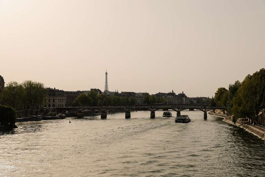 De Seine in het centrum van Parijs