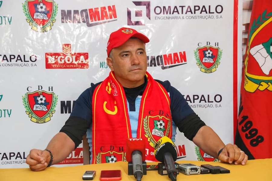 Paulo Torres, treinador do Desportivo da Huila