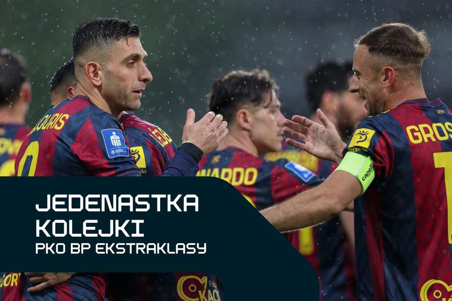 Jedenastka 30. kolejki PKO BP Ekstraklasy: Koulouris prawie królem, mistrzowska forma Rakowa