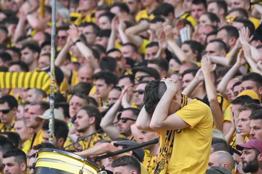 Fanii Borussiei Dortmund, devastați după ratarea titlului
