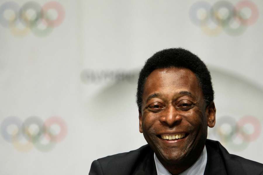 Pelé recebeu a Ordem Olímpica do COI em 2016